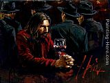 Famous Man Paintings - Man at the Bar III